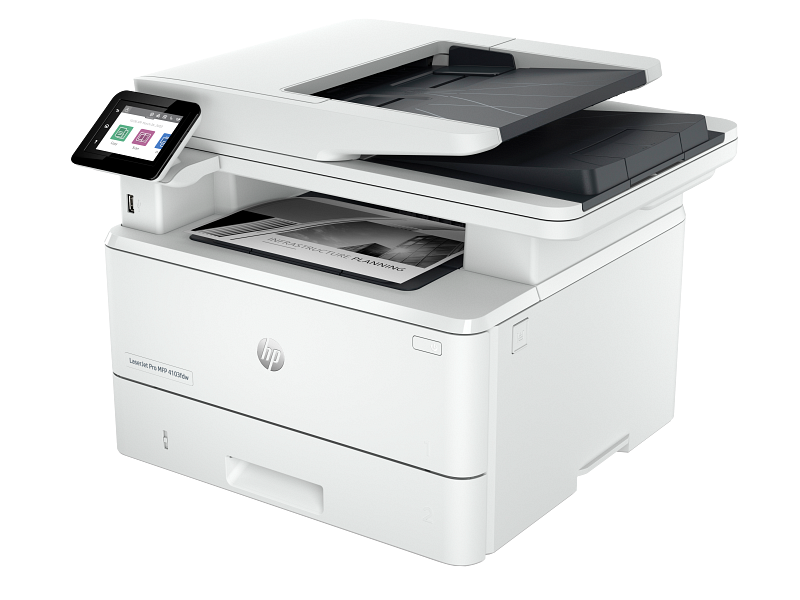 HP LaserJet Pro MFP 4103fdw – Mono Laser, 4-in-1, Wireless, Duplex, 40 ppm, White