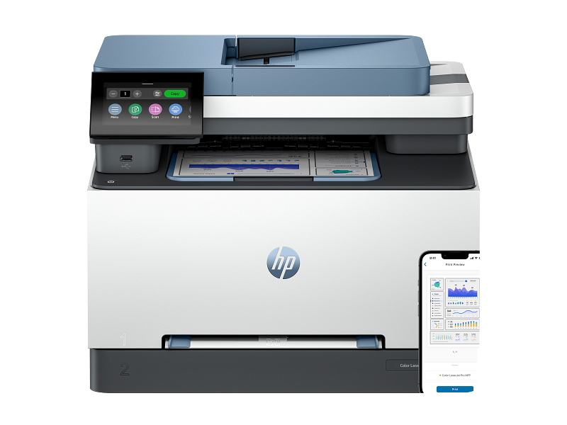 HP Color LaserJet Pro MFP 3303fdw – Color 4-in-1, 26 ppm, A4, Wireless & Ethernet