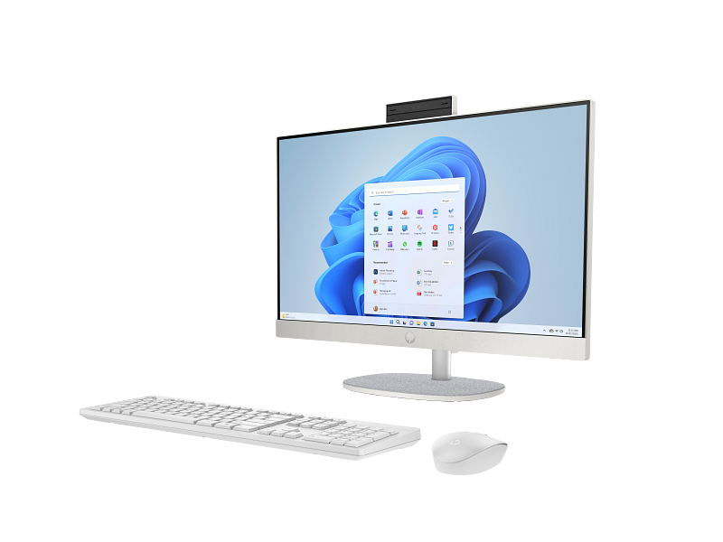HP All-in-One 24-cr0298nh PC (2023) 13Gen Intel® Core™ i5-1335U  8GB RAM DDR4 , 512 GB SSD 24" IPS FHD Display