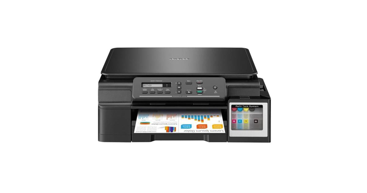 Brother DCP-T530DW – Wireless Ink Tank 3-in-1 Color Printer, A4