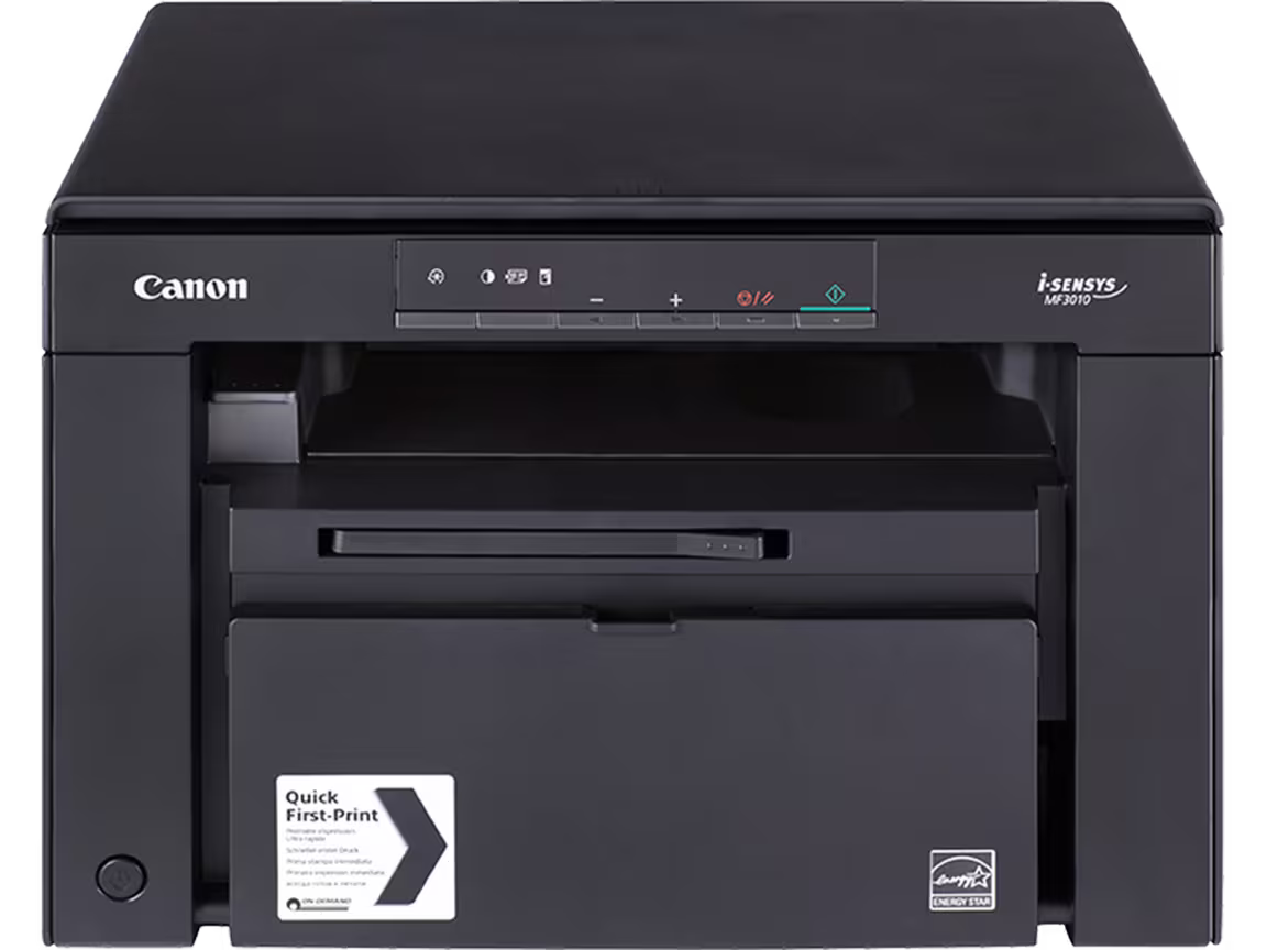 Canon i-SENSYS MF3010 – Mono All-in-One Laser Printer, A4, 3-Year Warranty
