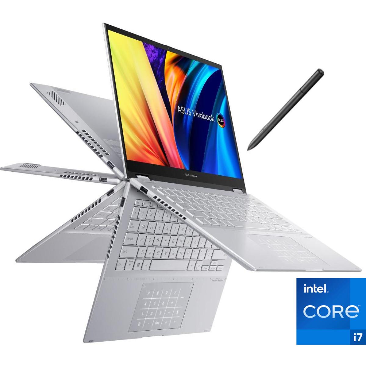 ASUS Vivobook S 14 Flip – i7-13700H, 16GB RAM, 512GB SSD, 14″ WUXGA Touch, Stylus
