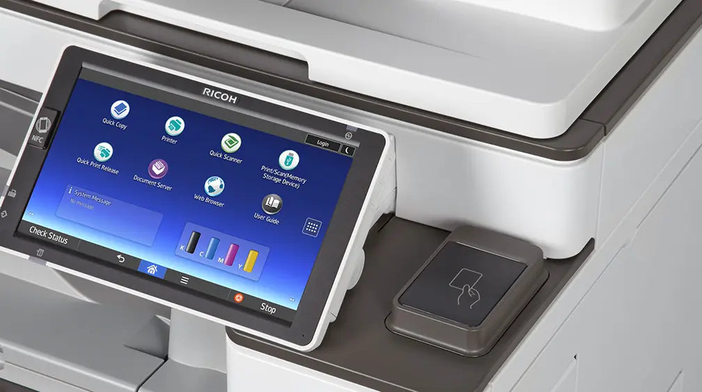 Ricoh MP 2014AD Monochrome Laser Multifunction Printer – A3, 20 ppm